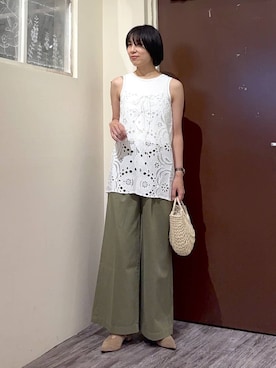 たっつんさん(レディース・166cm)の夏コーディネート