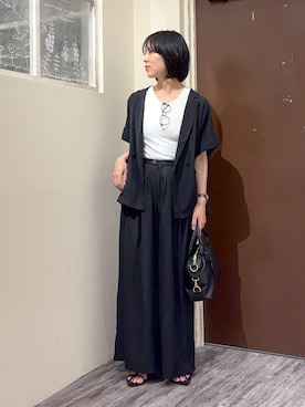 たっつんさん（レディース・166cm）の夏コーディネート