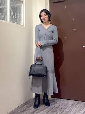 「mysty woman（ミスティウーマン）のアイテム（シューズ）」を使った、たっつんさん（レディース・166cm）の秋コーディネート