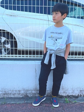 YUKI☆さん（キッズ・120cm）の秋コーディネート