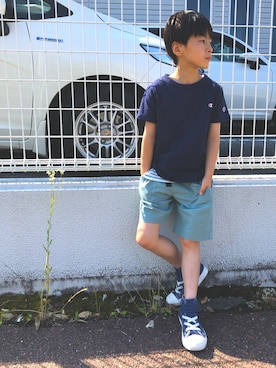 YUKI☆さん(キッズ・120cm)の夏コーディネート