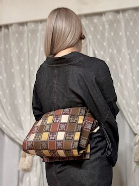 「アイテム（水着/着物・浴衣）」を使った、芽ねぎさん（レディース・169cm）の秋コーディネート