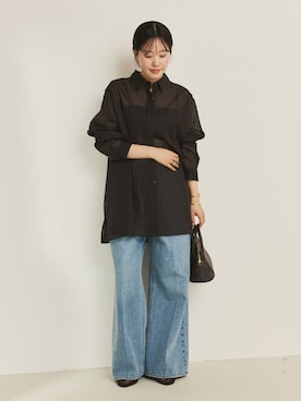 risaさん(レディース・156cm)の冬コーディネート