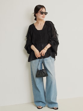 risaさん(レディース・156cm)の春コーディネート