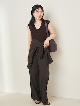 risaさん（レディース・156cm）の春コーディネート