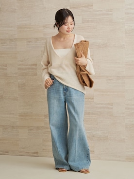 risaさん(レディース・156cm)の春コーディネート
