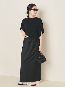 「plage（プラージュ）のアイテム（スカート）」を使った、risaさん（レディース・156cm）の春コーディネート
