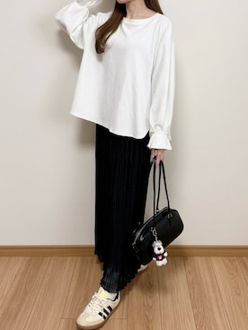 「classicalelf（クラシカルエルフ）のアイテム（トップス）」を使った、ayk8wearさん（レディース・164cm）の春コーディネート