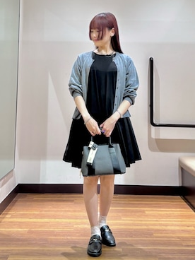 「KBF（ケイビーエフ）のアイテム（パンツ）」を使った、とももももさん（レディース・157cm）の夏コーディネート