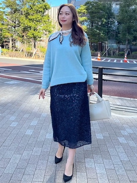 saesae515さん（レディース・159cm）の冬コーディネート