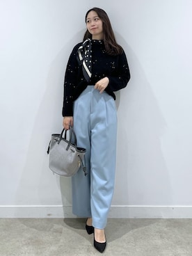 「COUP DE CHANCE（クードシャンス）のアイテム」を使った、saesae515さん（レディース・159cm）の秋コーディネート