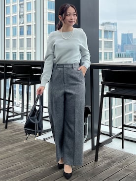 saesae515さん（レディース・159cm）の冬コーディネート