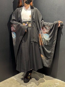 「REZEN（リゼン）のアイテム」を使った、闇ちゃんさん（レディース・157cm）の夏コーディネート