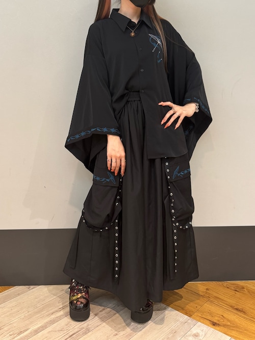 REZEN（リゼン） パンツ 和傘刺繍カーゴパンツ メンズ : ZOZOTOWN