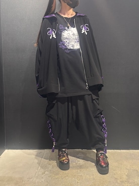 「REZEN（リゼン）のアイテム」を使った、闇ちゃんさん（レディース・157cm）の夏コーディネート