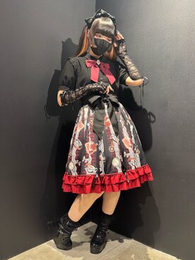 「アイテム（チャーム）」を使った、闇ちゃんさん（レディース・157cm）の夏コーディネート