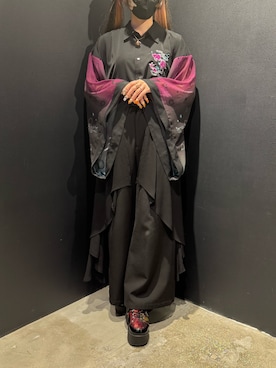 「REZEN（リゼン）のアイテム」を使った、闇ちゃんさん（レディース・157cm）の夏コーディネート