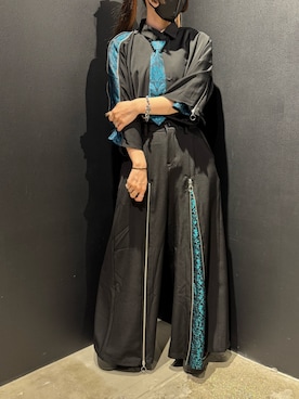 「REZEN（リゼン）のアイテム」を使った、闇ちゃんさん（レディース・157cm）の夏コーディネート