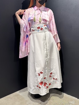 「REZEN（リゼン）のアイテム」を使った、闇ちゃんさん（レディース・157cm）の夏コーディネート