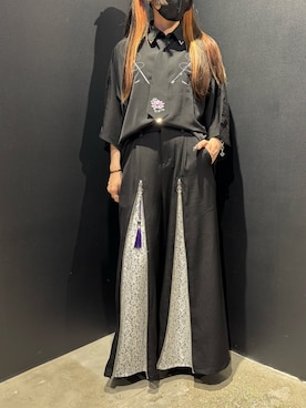 「REZEN（リゼン）のアイテム」を使った、闇ちゃんさん（レディース・157cm）の夏コーディネート