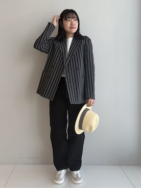 3o0eさん（レディース・169cm）の冬コーディネート