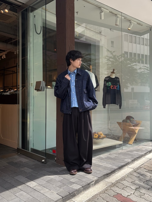 セール】Toironier/トワロニエ/2Tuck Wide Pants(スラックス セール】Toironier/トワロニエ/2Tuck Wide Pants(スラックス