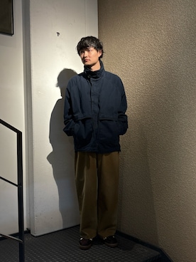 「ANCELLM（アンセルム）のアイテム」を使った、宮木 佑さん（メンズ・170cm）の春コーディネート