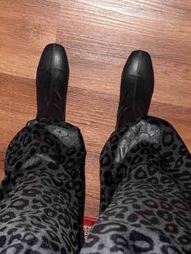 「666（シックスシックスシックス）のアイテム（ブーツ、ブラック系）」を使った、medusasnake333さん（レディース・160cm）の春コーディネート