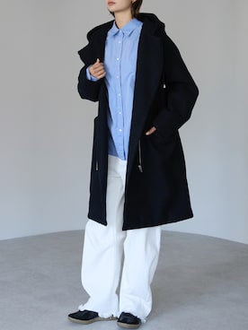 「TRIANGLE PALETTE（トライアングルパレット）のアイテム」を使った、TRIANGLE PALETTEさん（レディース・166cm）の冬コーディネート