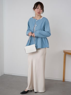 「TRIANGLE PALETTE（トライアングルパレット）のアイテム」を使った、TRIANGLE PALETTEさん（レディース・163cm）の春コーディネート