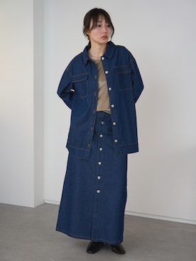 「TRIANGLE PALETTE（トライアングルパレット）のアイテム」を使った、TRIANGLE PALETTEさん（レディース・163cm）の春コーディネート