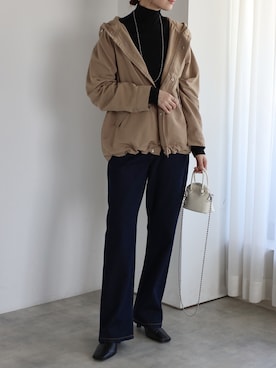 「TRIANGLE PALETTE（トライアングルパレット）のアイテム」を使った、TRIANGLE PALETTEさん（レディース・163cm）の春コーディネート