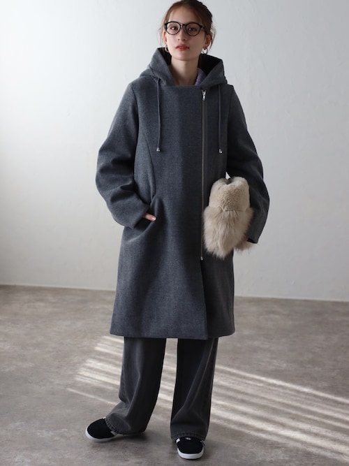 セール】フード付ジップコート（その他アウター）｜TRIANGLE PALETTE