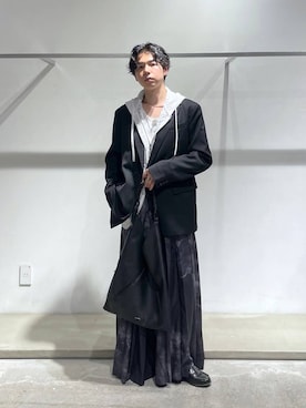 「HARE（ハレ）のアイテム（タンクトップ）」を使った、k0ta1101さん（メンズ・164cm）の秋コーディネート