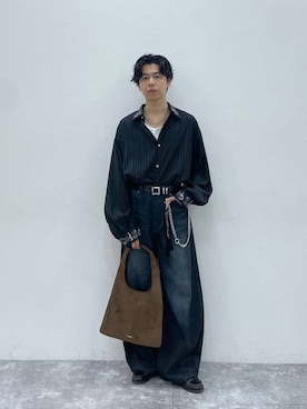 「HARE（ハレ）のアイテム（バッグ）」を使った、k0ta1101さん（メンズ・164cm）の秋コーディネート