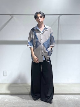 「HARE（ハレ）の【MADE IN JAPAN】マルチWAYウォレットチェーン(HARE)（ウォレットチェーン、シルバー系）」を使った、k0ta1101さん（メンズ・164cm）の夏コーディネート