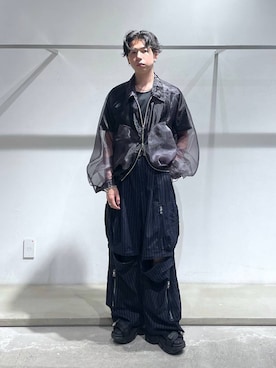 「HARE（ハレ）のアイテム（ジャケット/アウター）」を使った、k0ta1101さん（メンズ・164cm）の夏コーディネート