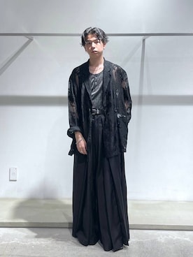 「HARE（ハレ）のヘンリーネックリブタンク(HARE)（タンクトップ、シルバー系）」を使った、k0ta1101さん（メンズ・164cm）の夏コーディネート