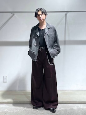 「HARE（ハレ）のアイテム（パンツ）」を使った、k0ta1101さん（メンズ・164cm）の夏コーディネート