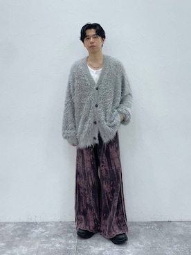 「HARE（ハレ）のビルディングソールローファー(HARE)（ローファー、ブラック系）」を使った、k0ta1101さん（メンズ・164cm）の秋コーディネート