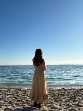 「PINUE（ピヌエ）のアイテム」を使った、popinoさん（レディース・161cm）の秋コーディネート