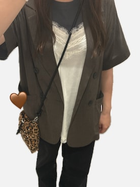 「niko and...（ニコアンド）のアイテム（バッグ）」を使った、fur11さん（レディース・163cm）の秋コーディネート