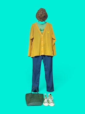 「IL BISONTE（イルビゾンテ）のアイテム」を使った、meistershinyaさん（メンズ・170cm）の春コーディネート