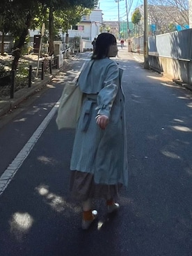 あか さたなさん(レディース・162cm)の春コーディネート