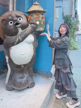 あか さたなさん（レディース・162cm）の夏コーディネート