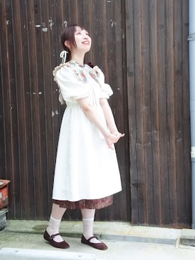 「etoll.（エトル）のアイテム」を使った、あか さたなさん（レディース・162cm）の夏コーディネート