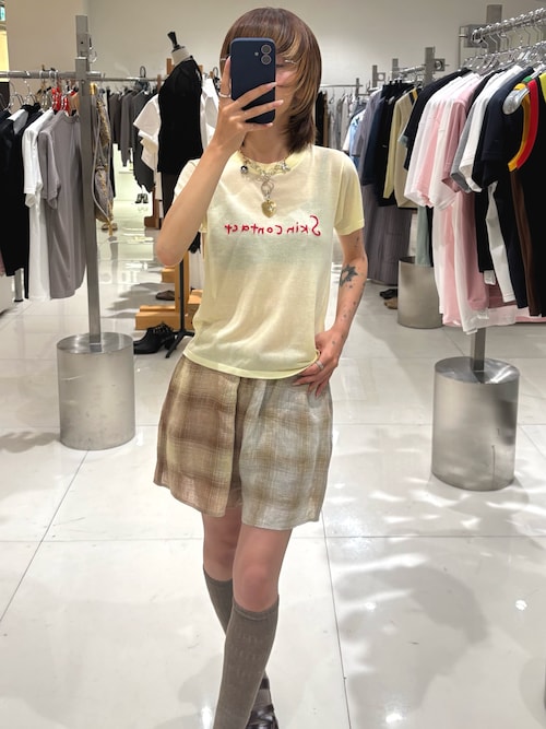 leinwande（ラインヴァンド） tシャツ 半袖 「leinwande」26SS新作