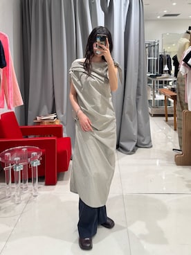 HIGASH STAFFさん（レディース・163cm）の夏コーディネート