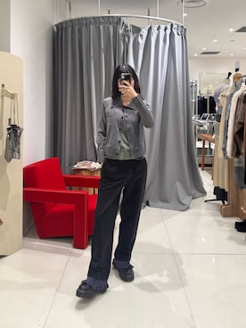 「soduk(スドーク)のアイテム」を使った、HIGASH STAFFさん(レディース・163cm)の夏コーディネート
