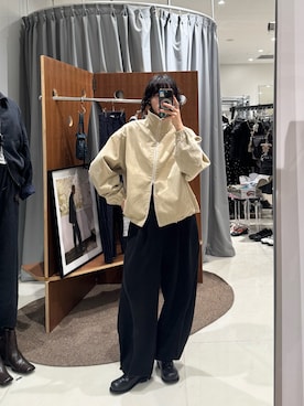 「leinwande（ラインヴァンド）のアイテム」を使った、HIGASH STAFFさん（レディース・163cm）の秋コーディネート